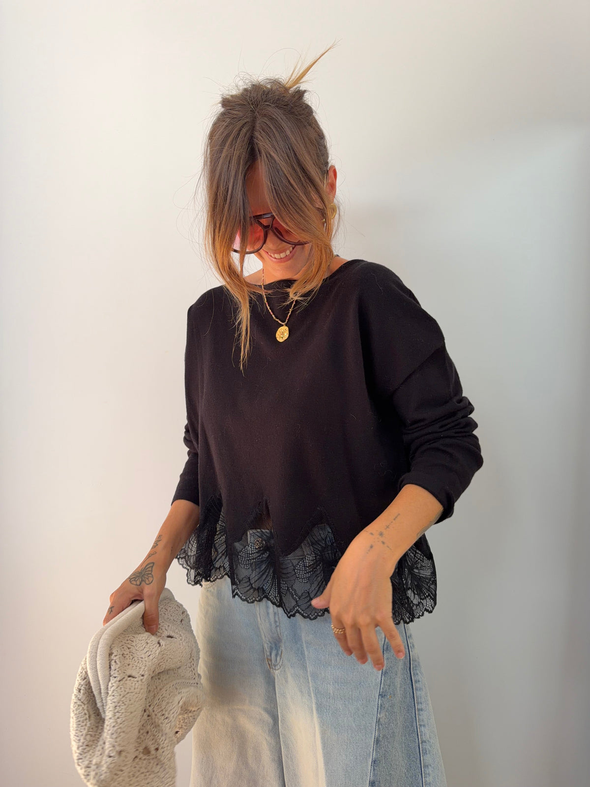 Pull Doha - noir